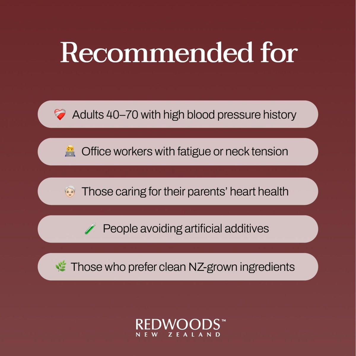 Blood Pressure Care 60 capsules - REDWOODSNZ