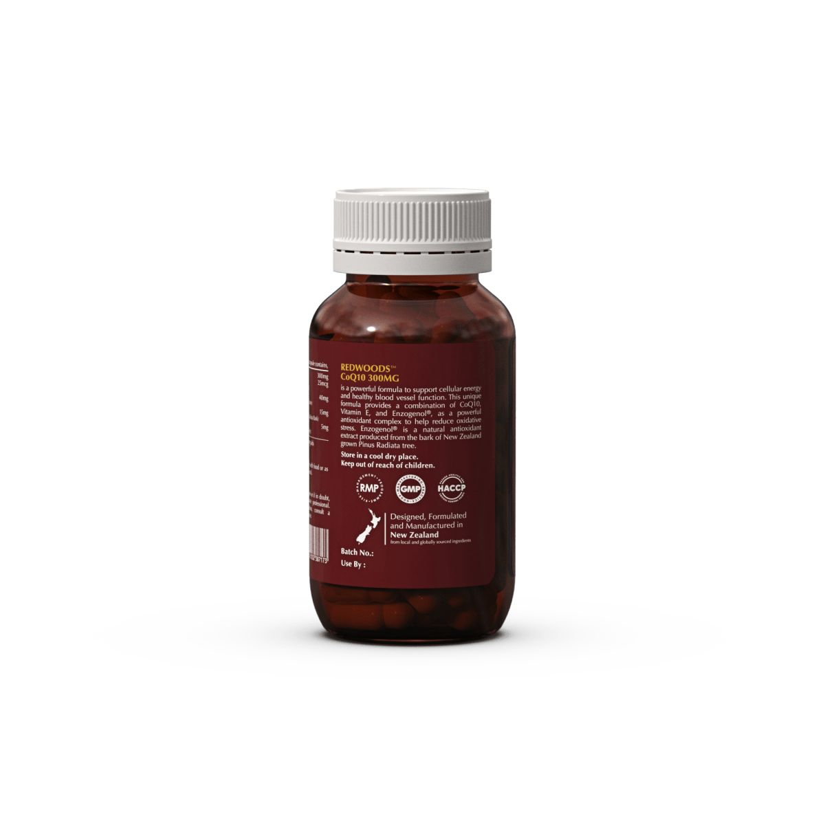 CoQ10 300mg_60caps - REDWOODSNZ