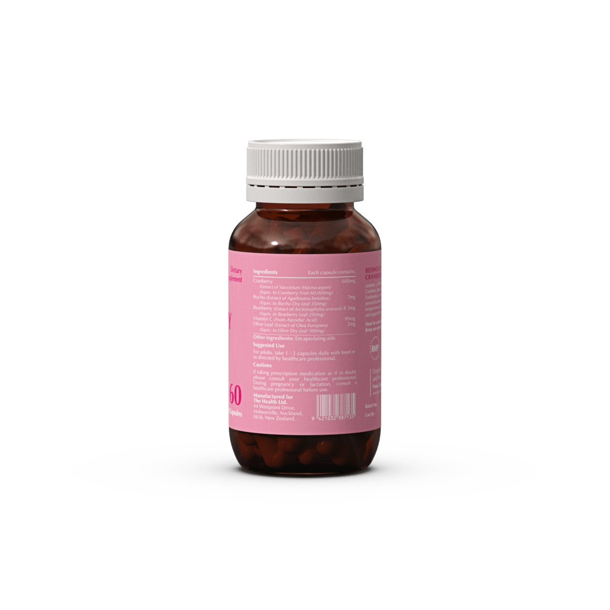 CRANBERRY 60,000_60caps - REDWOODSNZ