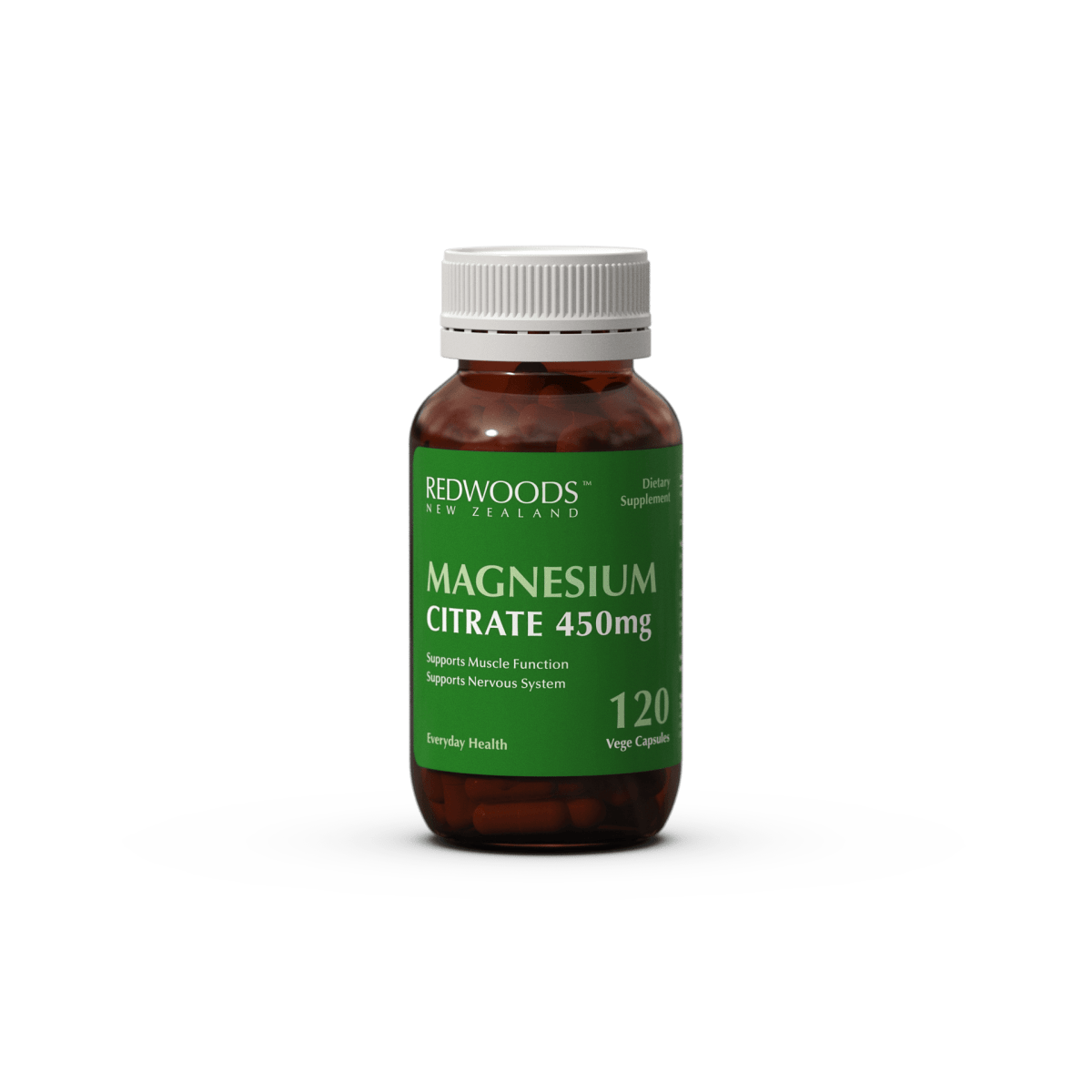 Magnesium Citrate 60, 120 capsules - REDWOODSNZ