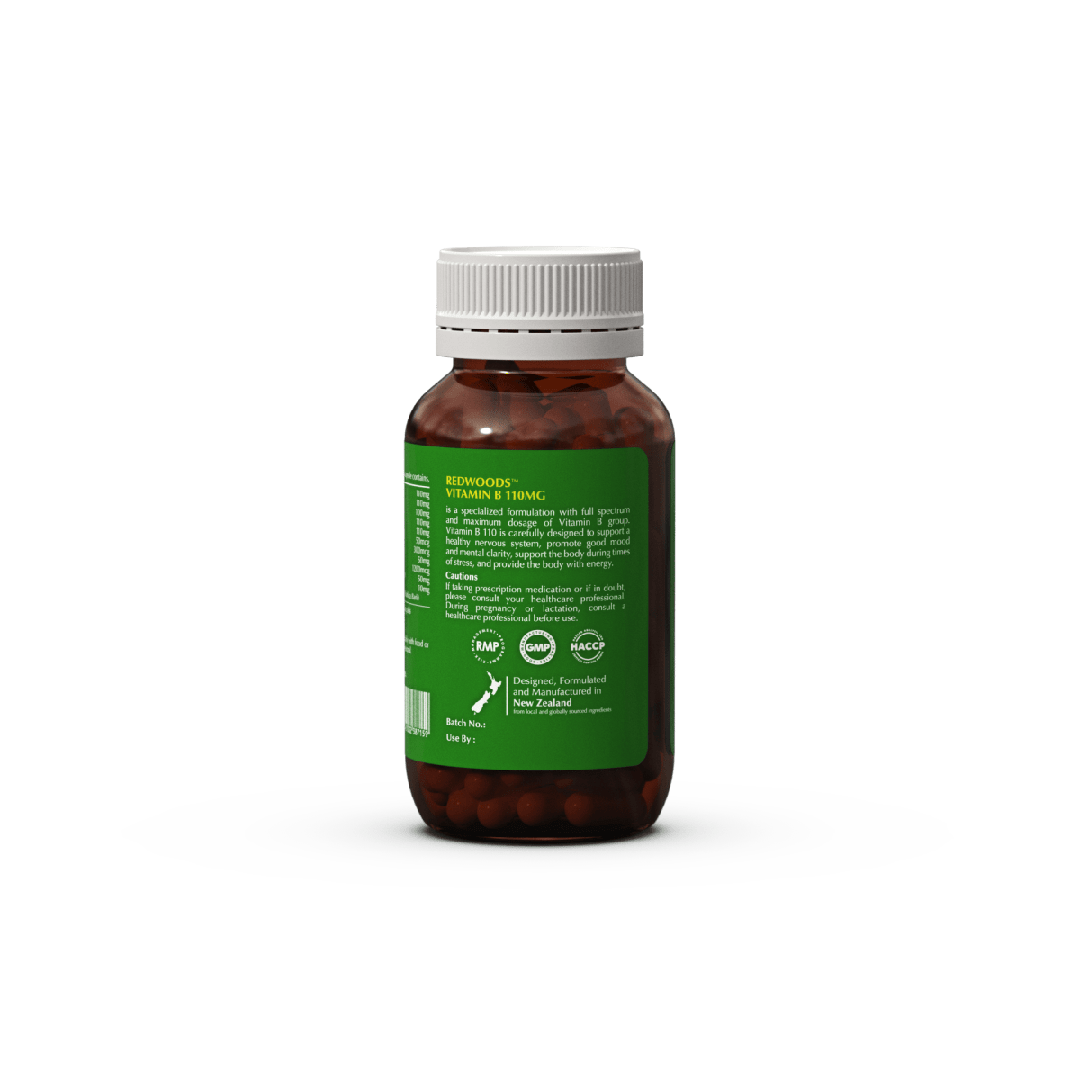 Vitamin B 110 Complex 60 capsules - REDWOODSNZ