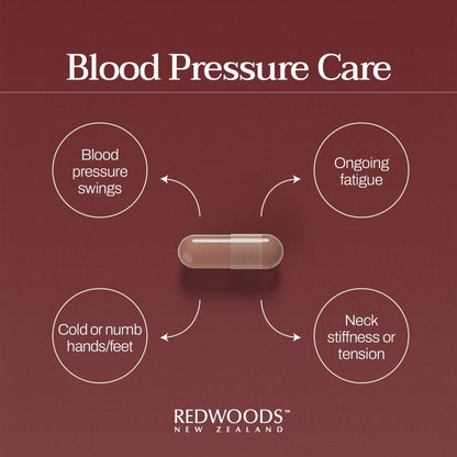 Blood Pressure Care 60 capsules - REDWOODSNZ