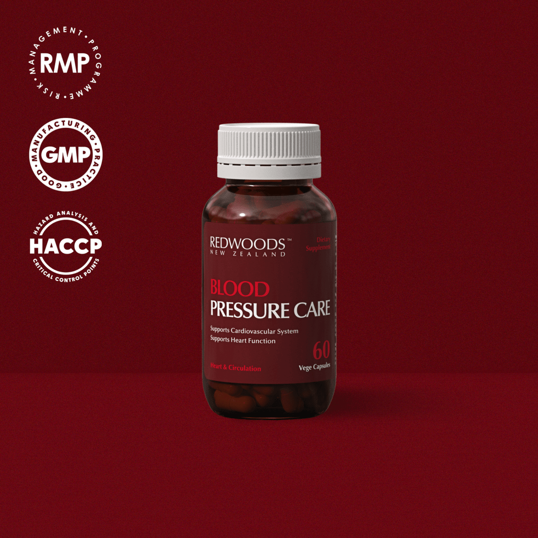 Blood Pressure Care 60 capsules - REDWOODSNZ