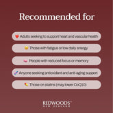 COQ10 300mg 60 capsules - REDWOODSNZ