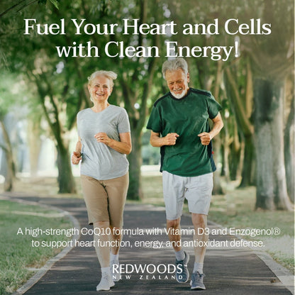 COQ10 300mg 60 capsules - REDWOODSNZ