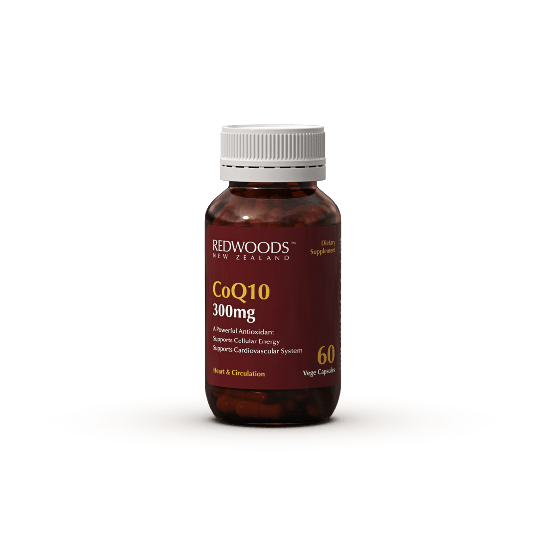 CoQ10 300mg_60caps - REDWOODSNZ