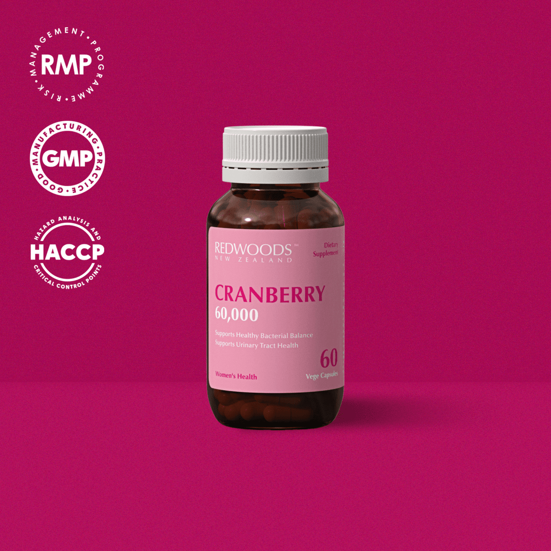 Cranberry 60,000 60 capsules - REDWOODSNZ