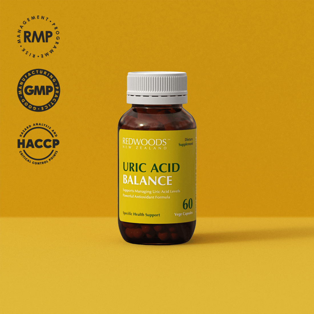 Uric Acid Balance 60 capsules - REDWOODSNZ