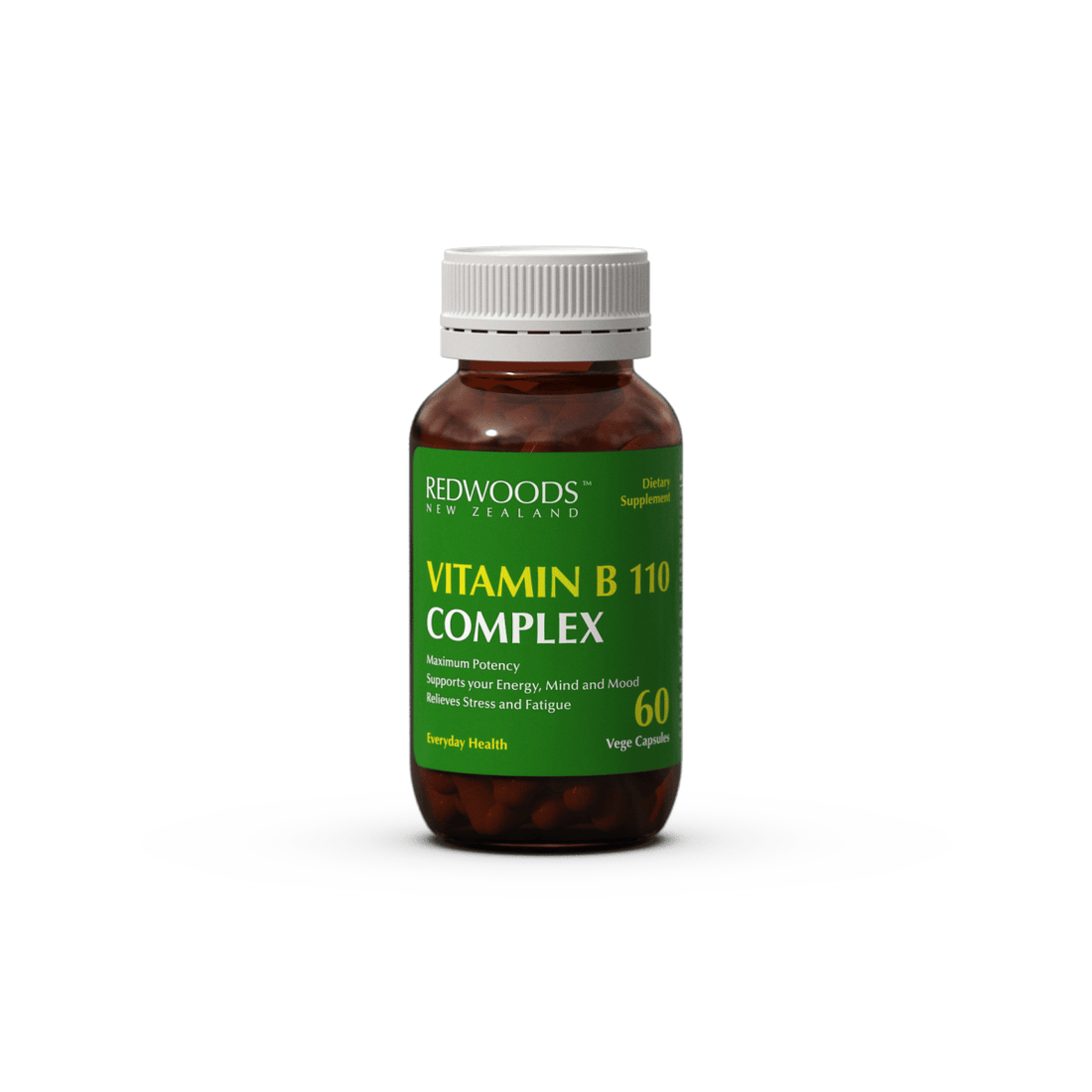 Vitamin B 110 Complex 60⁠ capsules - REDWOODSNZ