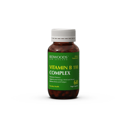 Vitamin B 110 Complex 60⁠ capsules - REDWOODSNZ